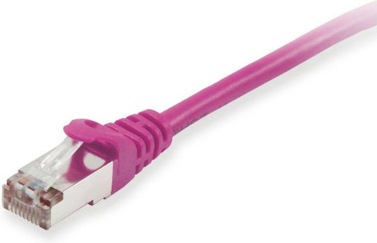 Equip S/FTP Cat.6 Gigabit Network Cable Ethernet 0.5m Purple