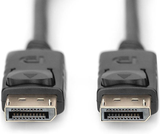 Digitus Cable DisplayPort Male - DisplayPort Male 5m Black (AK-340106-050-S)