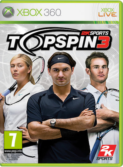 Top Spin 3 Xbox 360 Игра