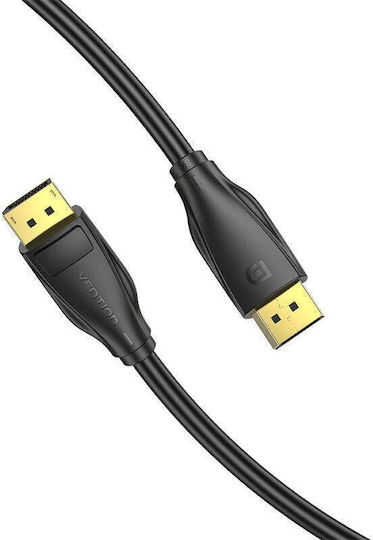 Vention Cablu DisplayPort Masculin - DisplayPort Masculin 5m Negru (HCCBJ)
