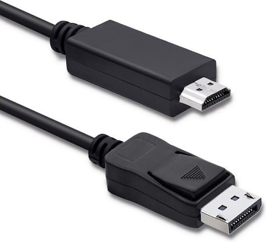 Qoltec Cable DisplayPort male - HDMI male 3m (50442)