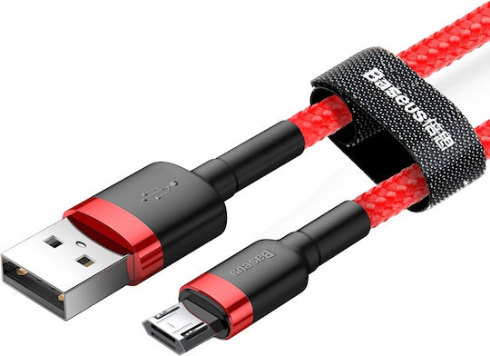 Baseus Cafule 1m Regular USB 2.0 to micro USB Cable Red (CAMKLF-B09)