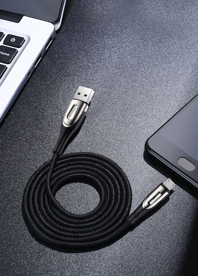 Joyroom S-M411 Regular USB 2.0 to micro USB Cable Μαύρο 1.2m 1τμχ