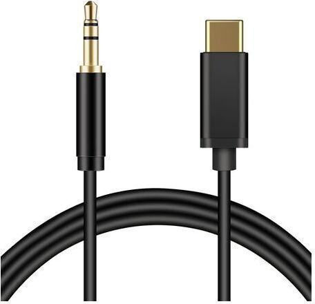 Καλώδιο Ήχου 3.5mm male - 3.5mm male Μαύρο 1m YHL-CV6