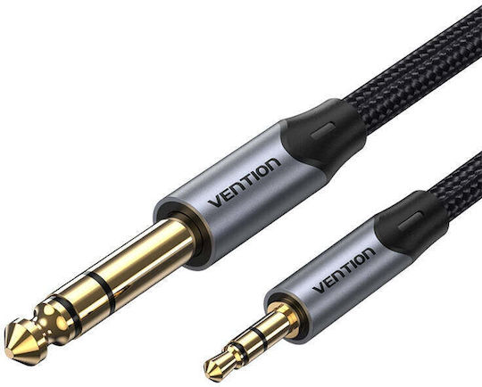 Vention Vention 3.5mm Jack Cable - 3.5mm Male to 3.5mm Male Gray 5m