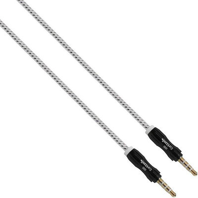 Earldom 3.5mm male - 3.5mm male Cable Black 1m (AUX07)