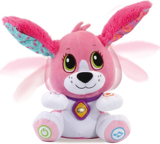 Jucărie de pluș interactivă Vtech Cățeluș Roz