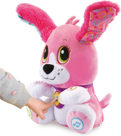 Jucărie de pluș interactivă Vtech Cățeluș Roz