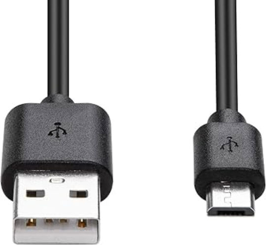 NG Regular USB 2.0 to micro USB Cable Μαύρο 1.8m (NG-MICROUSB-2M)