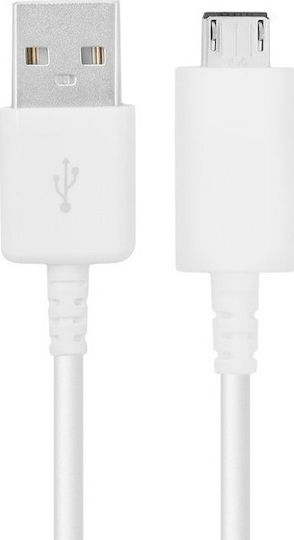 Samsung 1.2m Regular USB 2.0 to micro USB Cable White (EP-DG925UWE)
