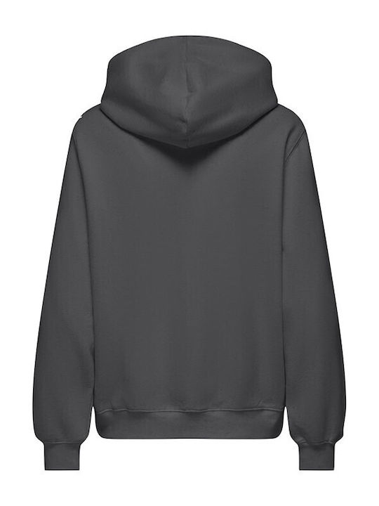 Only Women's Hooded Sweatshirt Grey