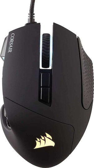 Corsair Scimitar RGB Elite Безжична Геймърска Мишка 18000 DPI Черен