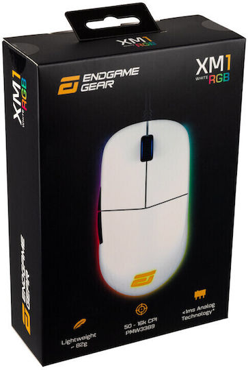 Endgame Gear XM1 Gaming Mouse 16000 DPI Alb