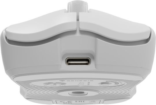 Genesis Zircon 500 Wireless Gaming Mouse 10000 DPI White