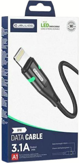 Jellico USB-A to Lightning Cable 60W Λευκό 1m ΦΌΡΤΙΣΗΣ1M