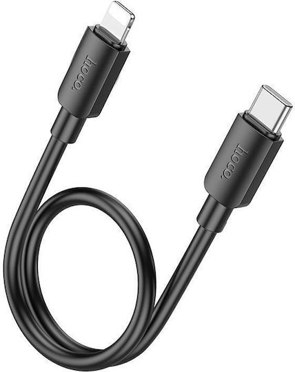 Hoco X96 USB-C to Lightning Cable 27W Black 0.25m