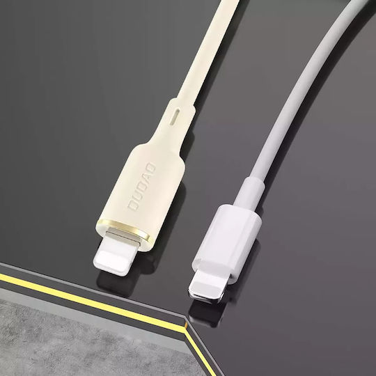 Dudao USB-A to Lightning Cable Μπεζ 1m