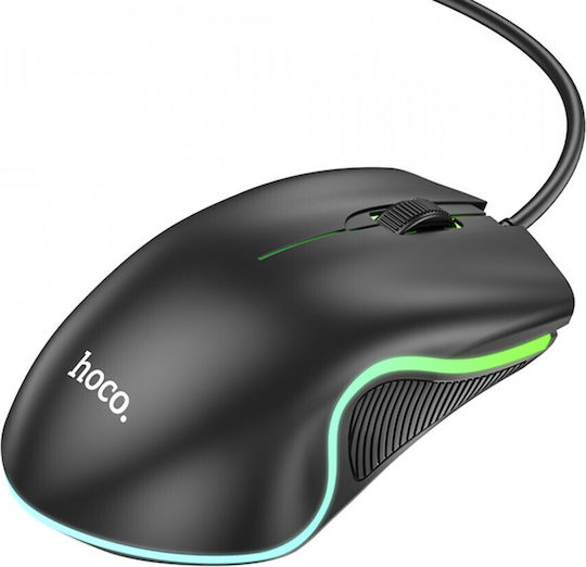 Hoco GM19 RGB Gaming Mouse Negru