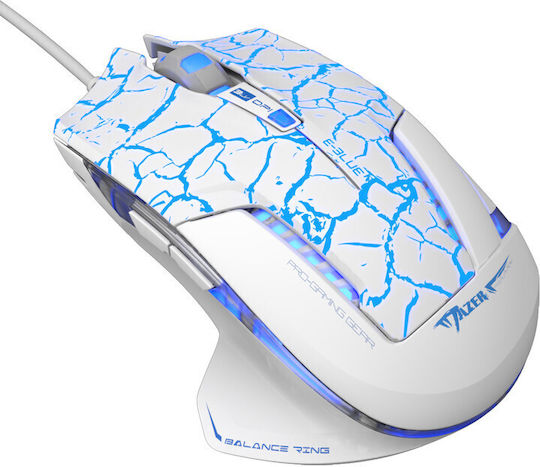 E-Blue Mazer Pro Gaming Ποντίκι Λευκό