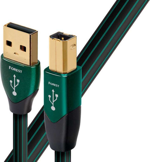 Audioquest USB 2.0 Cable USB-A male - USB-B male 3m (Forest)