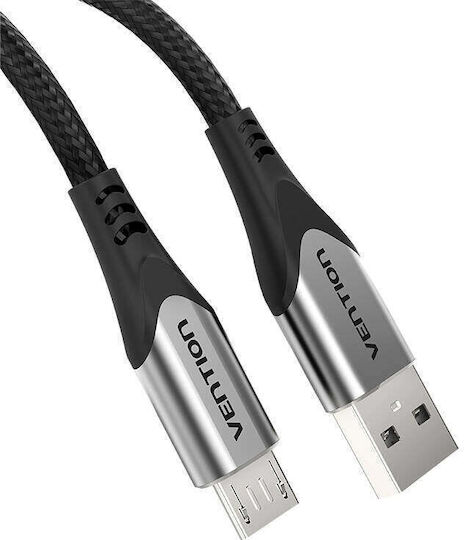 Vention USB 2.0 Cable USB-A male - micro USB-A male Γκρι 0.5m COAHD