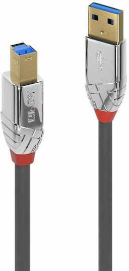 Lindy USB 3.0 Kabel USB-A-Stecker - USB-B-Stecker Schwarz 3m 36663