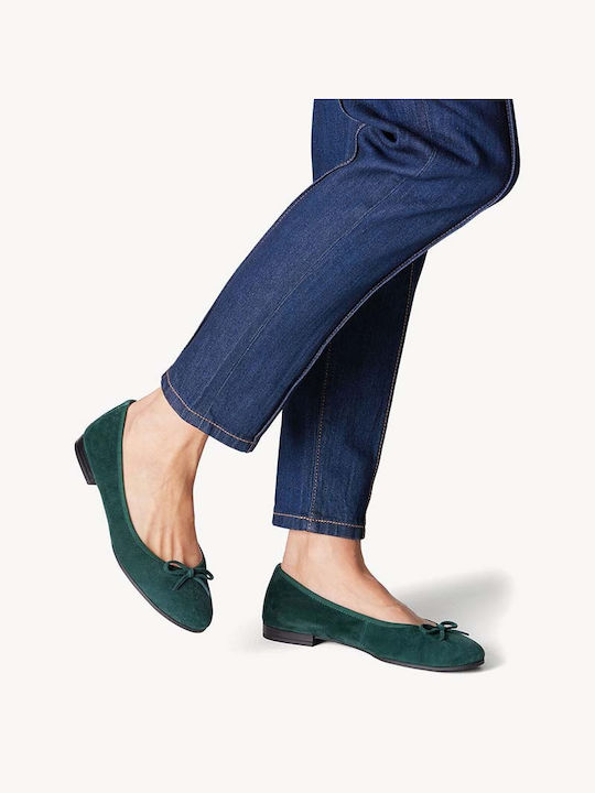 Tamaris Ballerinas Green