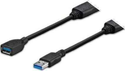 Vivolink USB 3.0 Кабел USB-A мъжки - USB-A женски / USB-B мъжки Черен 7м PROUSB3AB7C