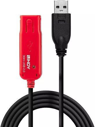 Lindy Usb Cable Usb-a Usb-a 30 M Czarny 42923