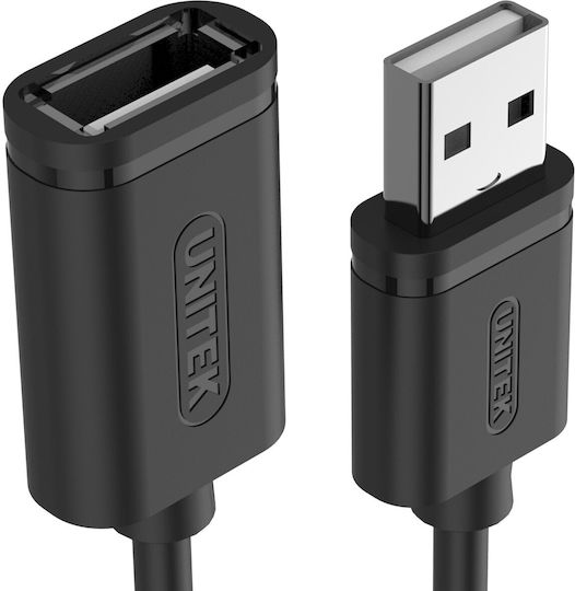 Unitek 5m USB 2.0 Cable A-Male to A-Female (YC418GBK)