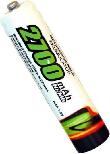 Songpus Επαναφορτιζόμενη Μπαταρία AAA Ni-MH 2700mAh 1.2V 1τμχ