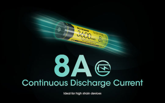 NiteCore Baterie Reîncărcabilă 18650 Li-ion 3600mAh 3.6V 1buc