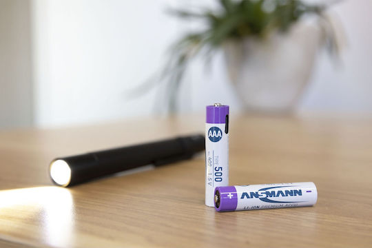 Ansmann Επαναφορτιζόμενη Μπαταρία AAA 400mAh