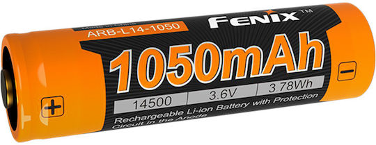 Fenix Επαναφορτιζόμενη Μπαταρία 14500 Li-ion 1050mAh 3.6V 1τμχ