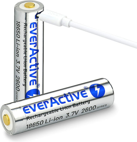 everActive Презареждаща батерия 18650 Li-ion 2600mAh 3.7V 1бр