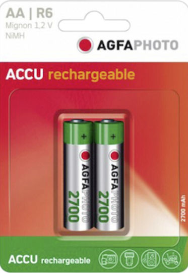 AgfaPhoto Baterii Reîncărcabile AA Ni-MH 2100mAh 1.2V 2buc