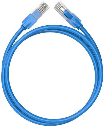 Vention U/UTP Cat.6 (Gigabit) Καλώδιο Δικτύου Ethernet 2m Μπλε