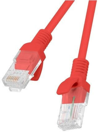 Lanberg U/UTP Cat.5e Ethernet Network Cable 15m Red 1pcs