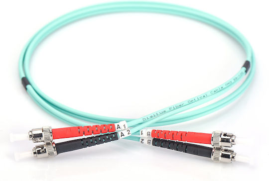 Digitus U/UTP Καλώδιο Δικτύου Ethernet 10m Τιρκουάζ