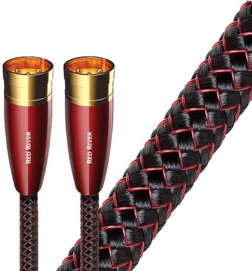Audioquest Red River Кабел XLR мъжки - XLR мъжки Червен 0.75м