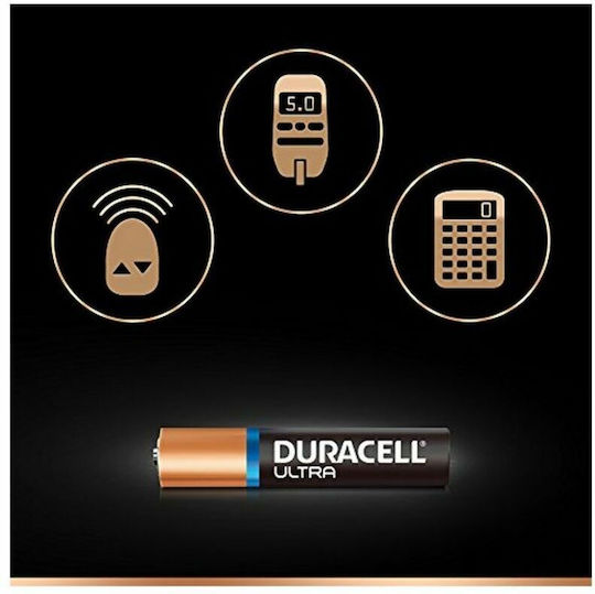 Duracell Long Lasting Alkaline Batteries AAAA 1.5V 2pcs