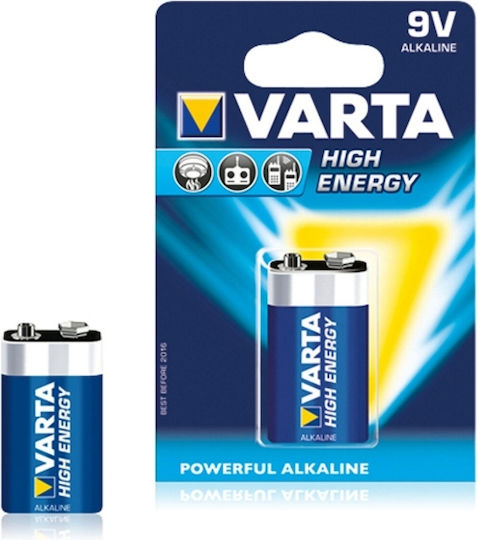 Varta LongLife Power Αλκαλική Μπαταρία 9V 1τμχ