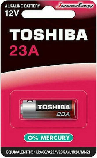 Toshiba Alkaline Batteries A23 12V 5pcs