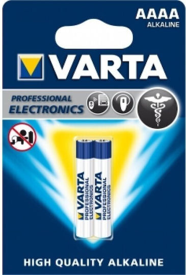 Varta Αλκαλικές Μπαταρίες AAAA 1.5V 2τμχ