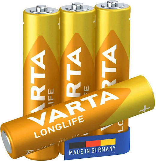 Varta LongLife Alkaline Batterien AAA 1.5V 4Stück