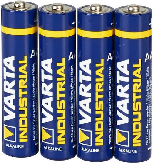 Varta Industrial Алкални Батерии AAA 1.5V 4бр