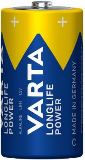 Varta Longlife Power Alkaline Batterien C 1.5V 2Stück
