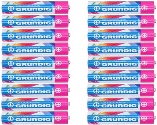 Grundig Power++ Baterii Alcaline AAA 1.5V 18buc