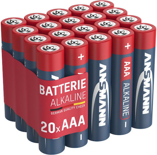 Ansmann Алкални Батерии AAA 1.5V 20бр