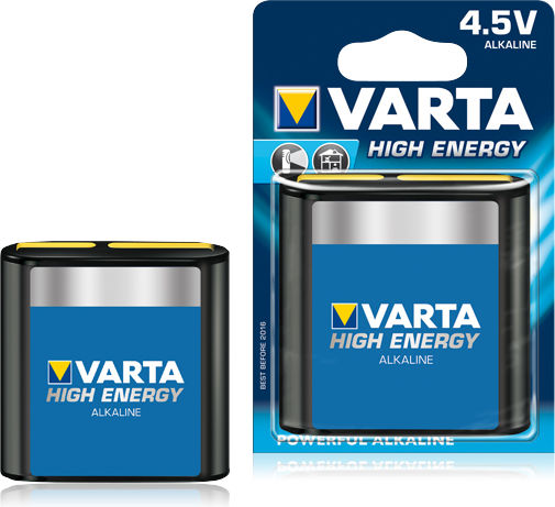 Varta High Energy Alkaline Batterie 3LR12 4.5V 1Stück